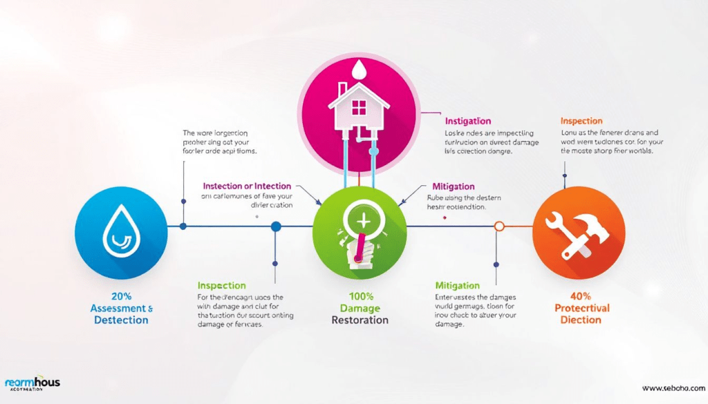 flood damage repairs steps